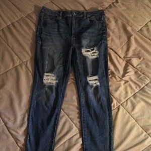 American eagle super high rise jegging